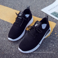 2019 Latest Design Women Sock Shoes Fashion Korean Design Pure Color Breathable Knit Sports Shoes